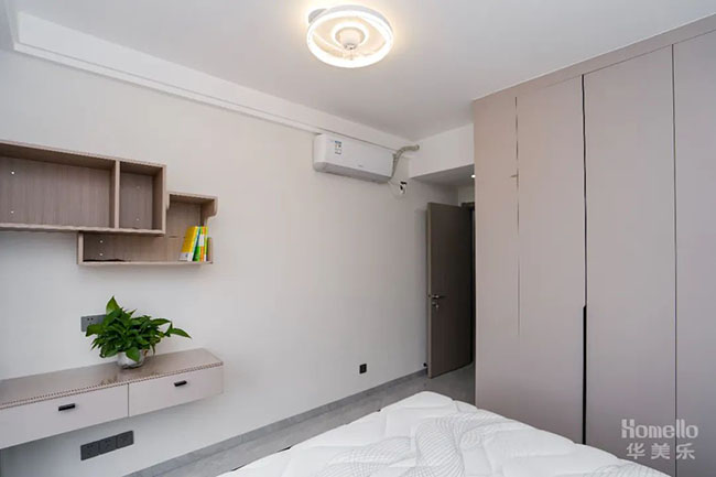 156㎡簡約四居,寬敞橫廳+功能房設計,顏值與實用性兼備